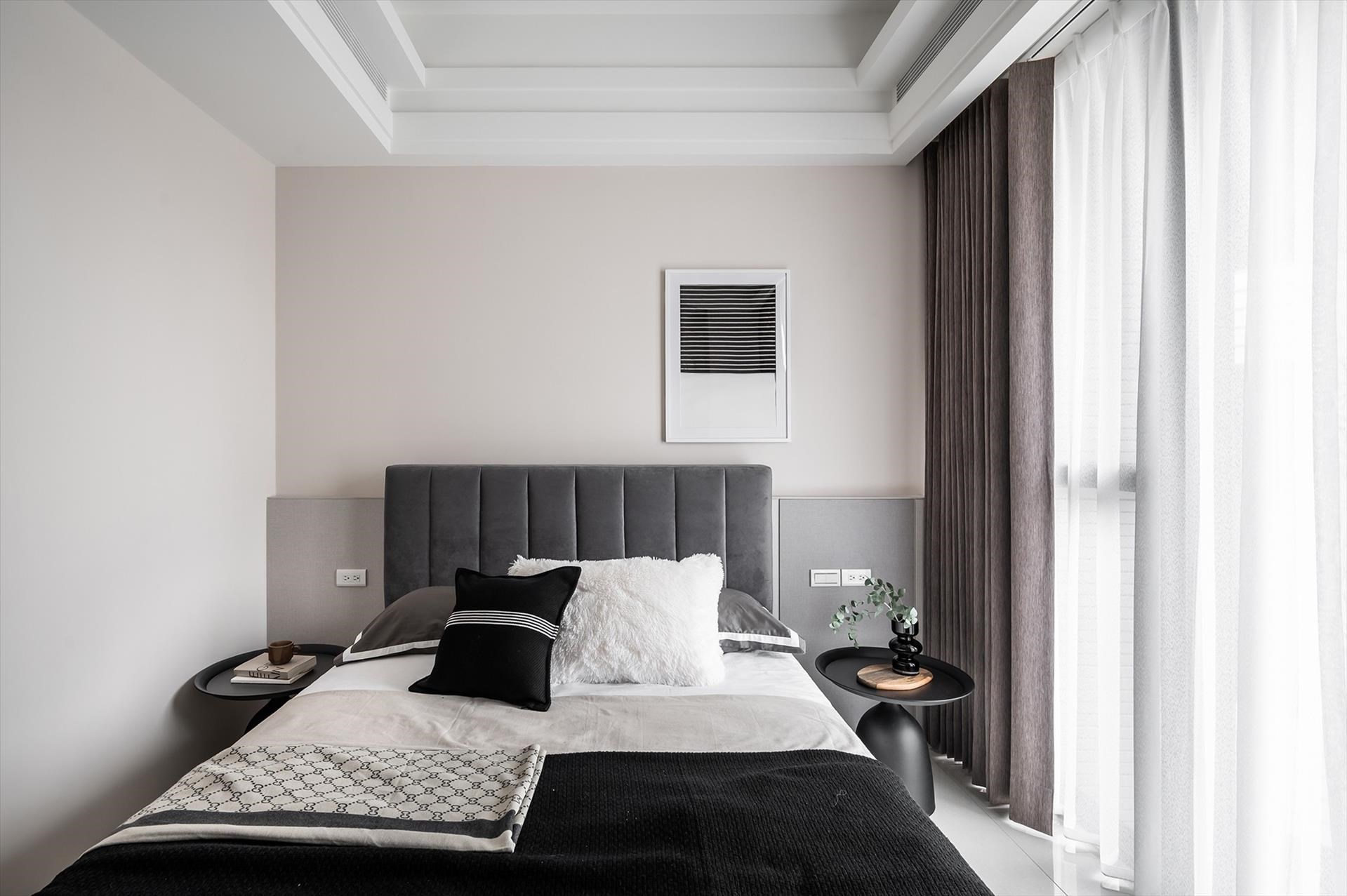 18 種床頭牆面的設計方法，讓你的臥室高雅又舒適，提升睡眠品質 - 澄易設計